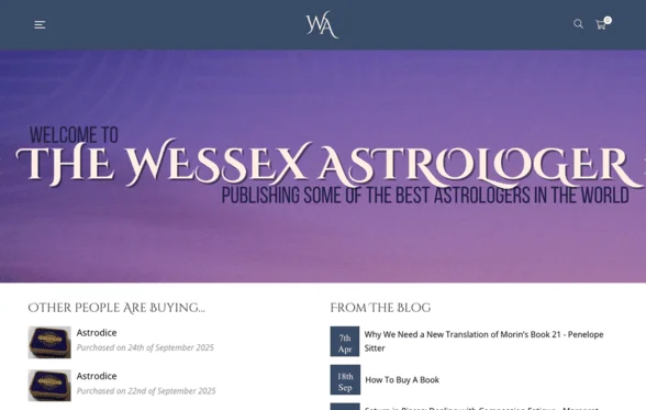 Screenshot of Wessex Astrologer